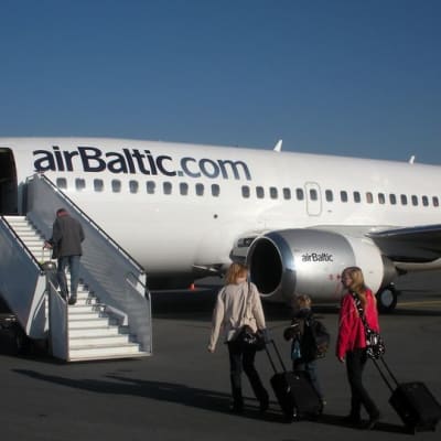 Air Balticin kone.