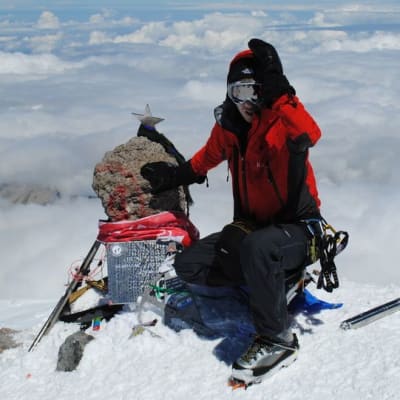 Juho Knuuttila Elbrus-vuorella