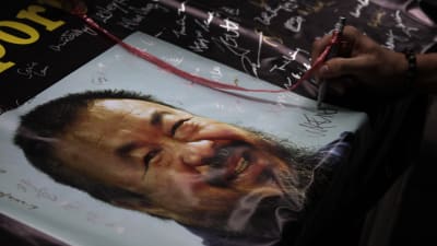 Den kinesiska konstnären och dissidenten Ai Wei-wei