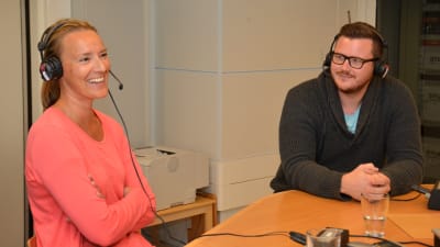 Daniela Andersson och Robert Lindberg.