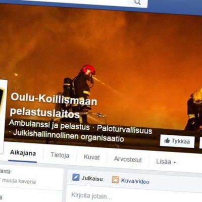 oulu-koillismaan pelastuslaitoksen facebook-sivu