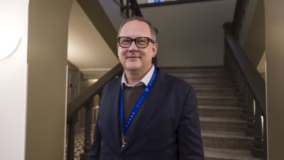 Porträttfoto på Tomas Häyry