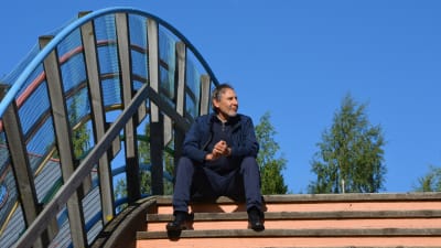 Hannu Kypärä visionerar om Craft Park Österbottens framtid.