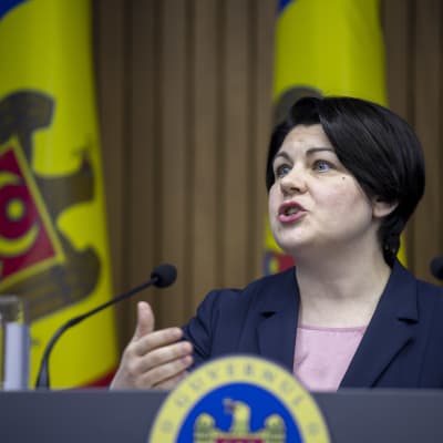 Moldovan pääministeri Natalia Gavrilița.