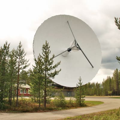 EISCAT -tutka-antenni Sodankylässä