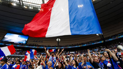 Franska fans drömmer om EM-framgång.