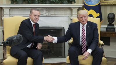 Recep Tayyip Erdogan och Donald Trump