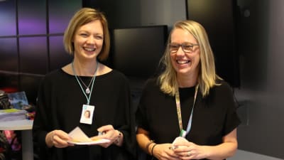 Marit af Björkesten och petra Holm på BUUdagen 2016