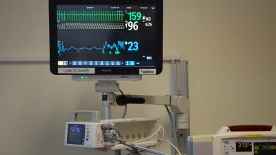 Monitor på Barnkliniken