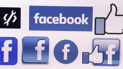 Facebooks logotyper.