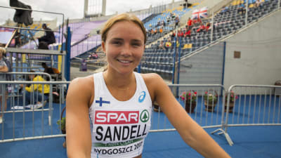 Cecilia Sandell, U23-EM 2017.