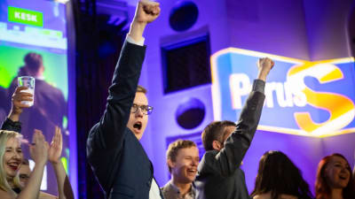 Finsk ungdoms ordförande Asseri Kinnunen.