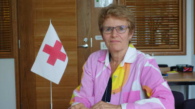 Leena Kämäräinen, FRK-chef för den nationella beredskapen.. 