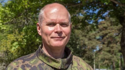 Jarmo Lindberg / puolustusvoimain komentaja / kenraali / santahamina 30.05.2018