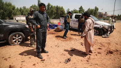Självmordsbombare slog till i Jalalabad i augusti. 