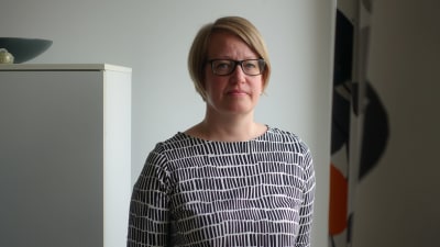 Pia Lindfors är verksamhetsledare för Flyktinghjälpen i Finland. 