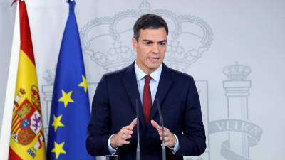Spaniens premiärminister Pedro Sanchez höll en presskonferens i Madrid på lördagen där han berättade att Gibraltar-frågan var löst. 