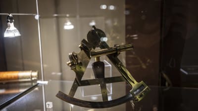En sextant i Ursas museum.