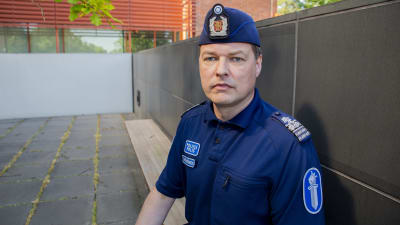 Polisinspektör Tuomas Pöyhönen.