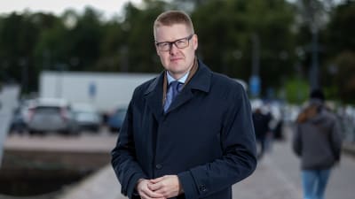Sami Pakarinen, direktör för Finlands näringsliv EK.