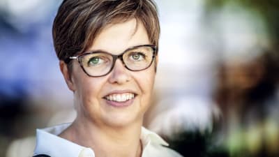 Porträttfoto på Siv Sandberg