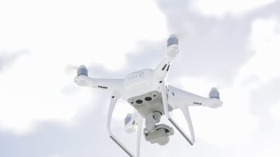 Drone ilmassa.
