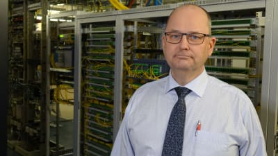 VD Gustaf Forsberg vill erbjuda optisk fiber till alla Lovisabor