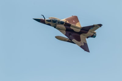 Franska flygvapnets Mirage 2000.