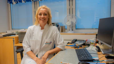 Porträtt på läkaren Milla Rosengård-Bärlund.