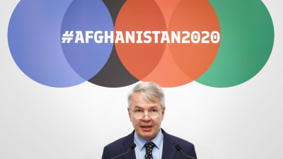 Finlands utrikesminister Pekka Haavisto