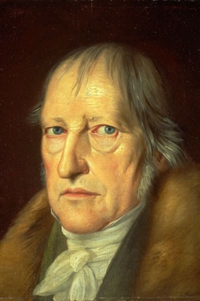 Schlesingers målning av Hegel som gammal