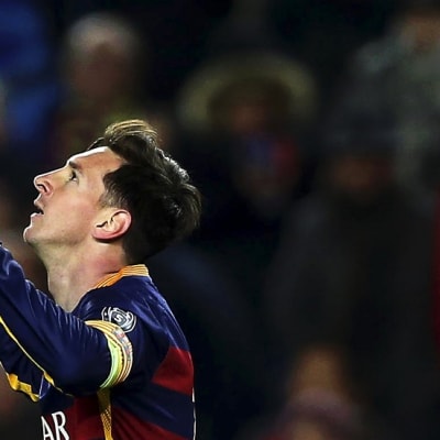 Lionel Messi kuvassa