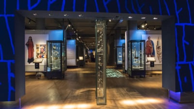 vikingautställning på Historiska museet i Stockholm