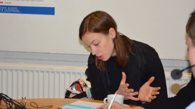 Vänsterförbundets Li Andersson.