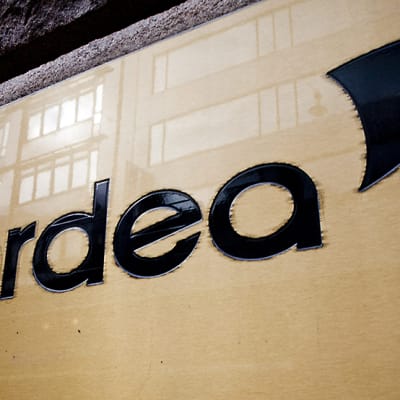 Nordea-pankin logo.