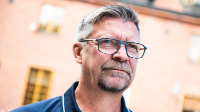 Jukka Jalonen under en landslagsträff.