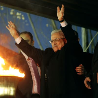 Mahmud Abbas 31.12.2012 i Ramallah