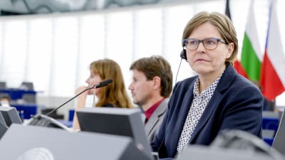 Heidi Hautala i EU-parlamentet.