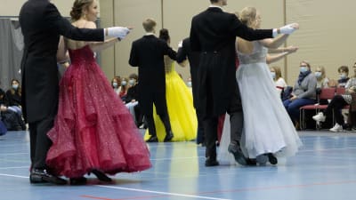 dans i Ekenäs bollhall