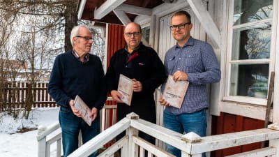 Hans Högström, Leif Ekholm, Johnny Holmström. 