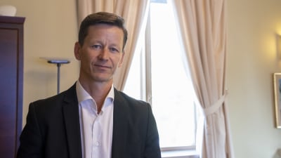 Borgås stadsplaneringschef Dan Mollgren i stadshuset.