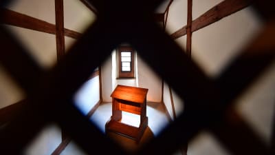 Martin Luthers cell i augustinerklostret i Erfurt