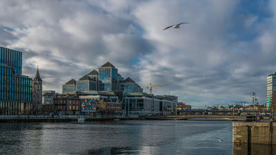 Kontorslokaler i Dublins Docklands.
