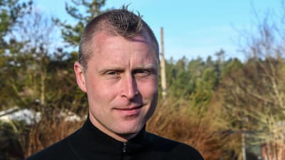 Joakim Bergqvist, verksamhetsledare vid Borgå jaktvårdsförening