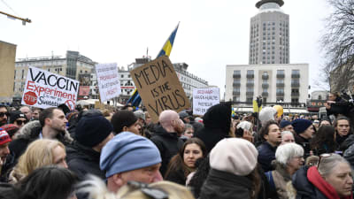 Manifestation i Stockholm