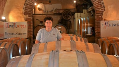 Huvudbyggnaden på Fattoria del Colle, en av Donatella Cinelli Colombinis två vingårdar med anor till 1500-talet