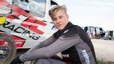 Enduroförare Hugo Svärd 