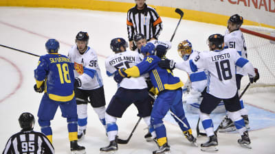 Finland och Sverige möttes i första gruppspelsmatchen vid World Cup 2016.