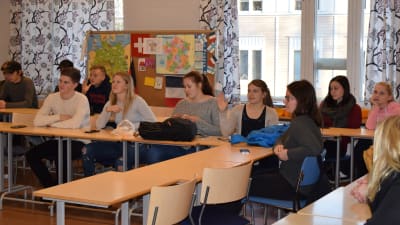 Gymnasiestuderande från Raseborg och Hangö