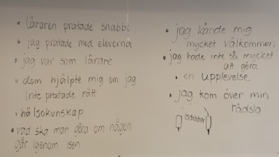"svarta tavlan" på akans invadnrarlinje